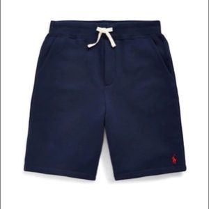 polo ralph lauren navy boys sweat short
